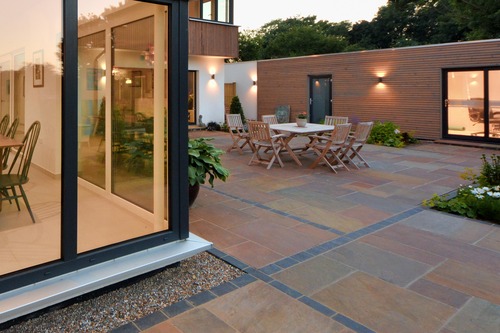 sandstone patio
