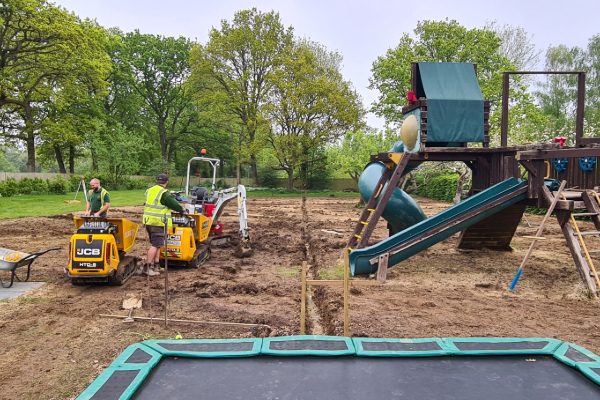 Installing the Drainage System