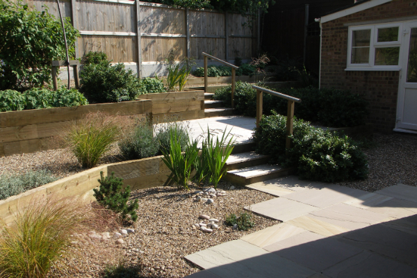 Garden 1 after restoration by Haywood Landscapes